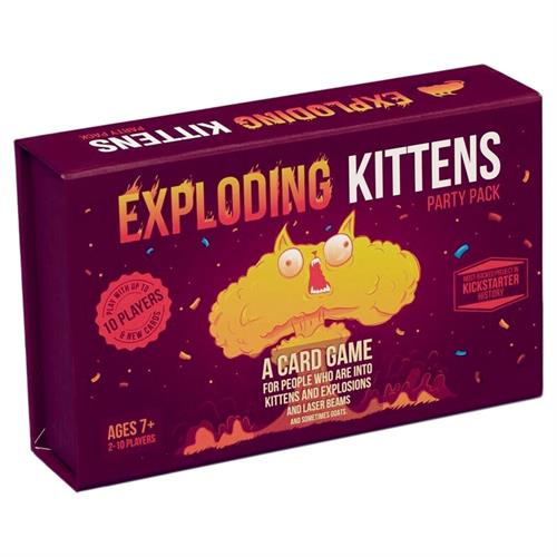 Exploding Kittens Nordic Party Pack - Brætspil